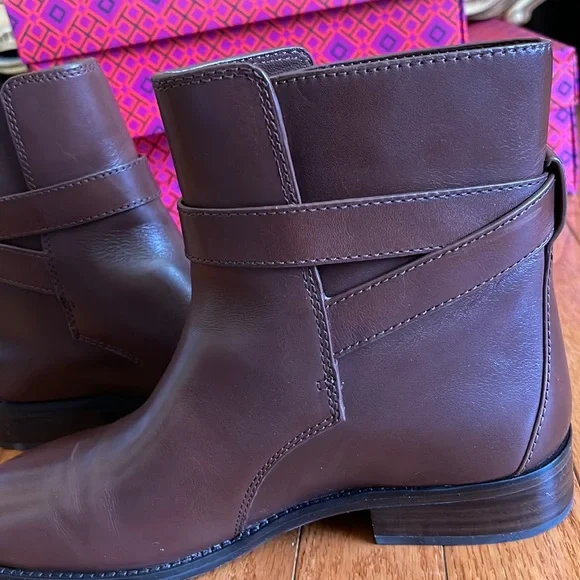 Tory Burch Brown Ankle Boots - Picture 7 of 16